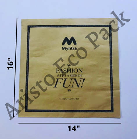 Myntra Paper Bag 14"X16'' - B size